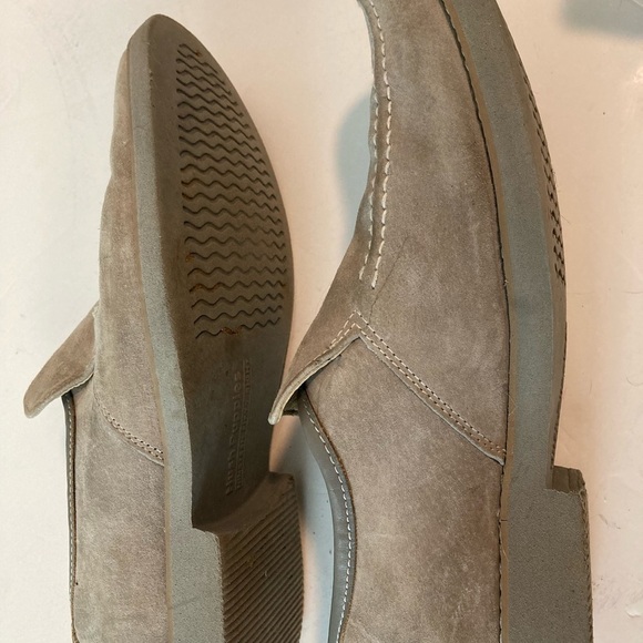 HUSH PUPPIES Men\'s Grey Suede Reminisce Penny Loafer Style Size US 8.5 GUC main image 5